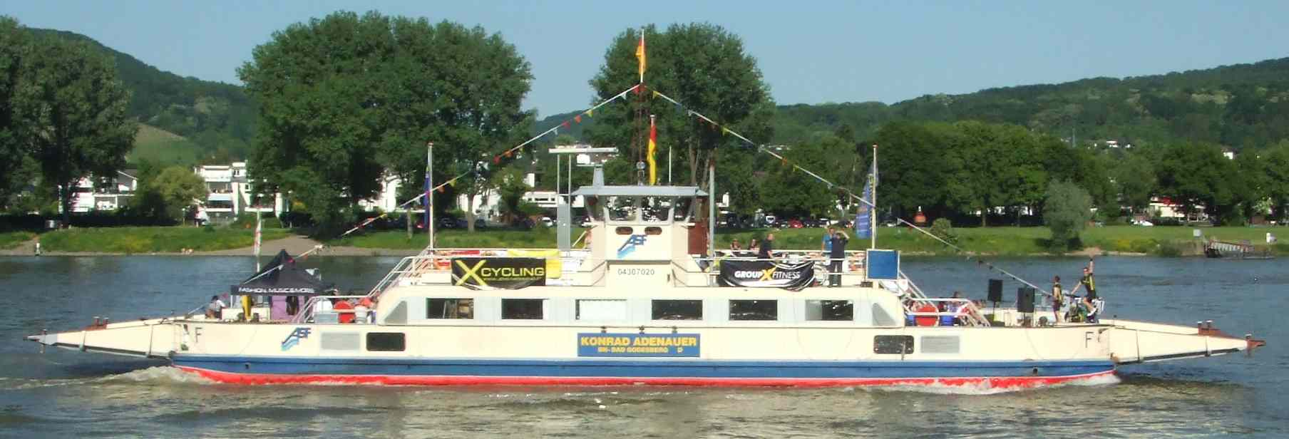 Fähre Niederdollendorf - Bad Godesberg