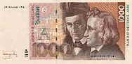 1000 DM - Serie 4 - Vorderseite