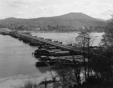 Die Hodges Bridge von 1945