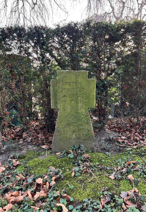Grabstein des Peter Spindler