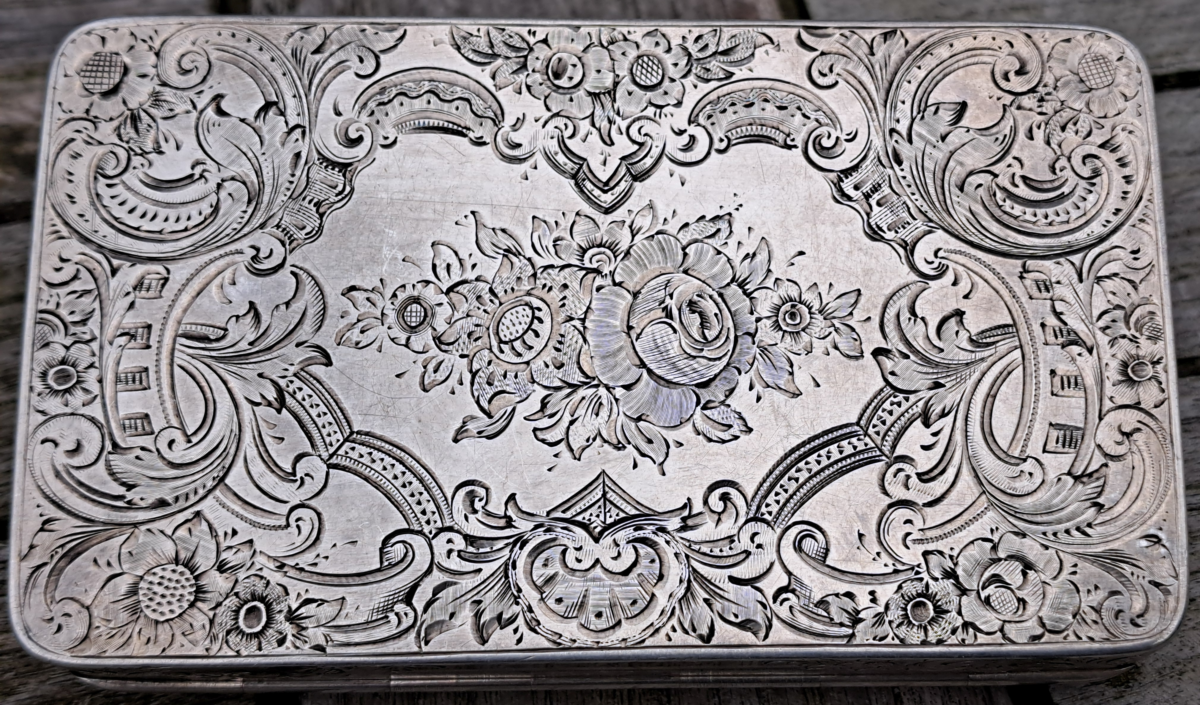 Tabaksdose Rückseite