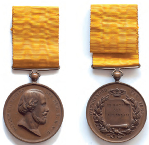 'Watersnood'-Medaille von 1861
