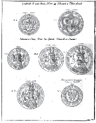 Siegel der Herren von Löwenberg u.a.