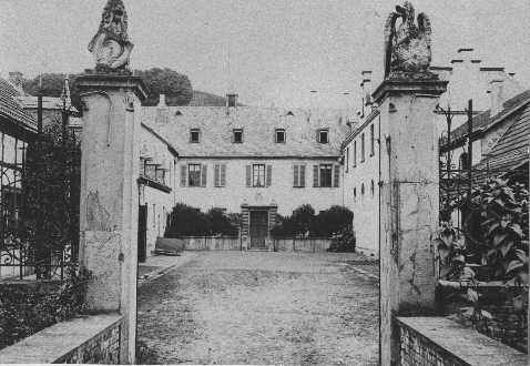 Longenburg von Westen