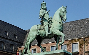 Jan Wellem Reiterstandbild in Düsseldorf