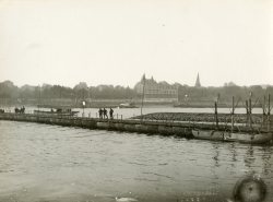 Pontonbrücke 1918