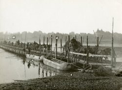 Pontonbrücke 1918