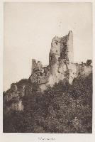 Illustrationen von Rhein und Siebengebirge