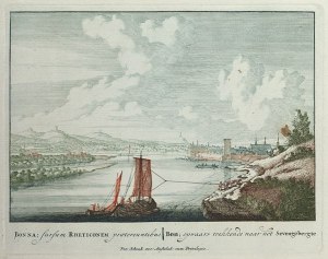 Illustrationen von Rhein und Siebengebirge