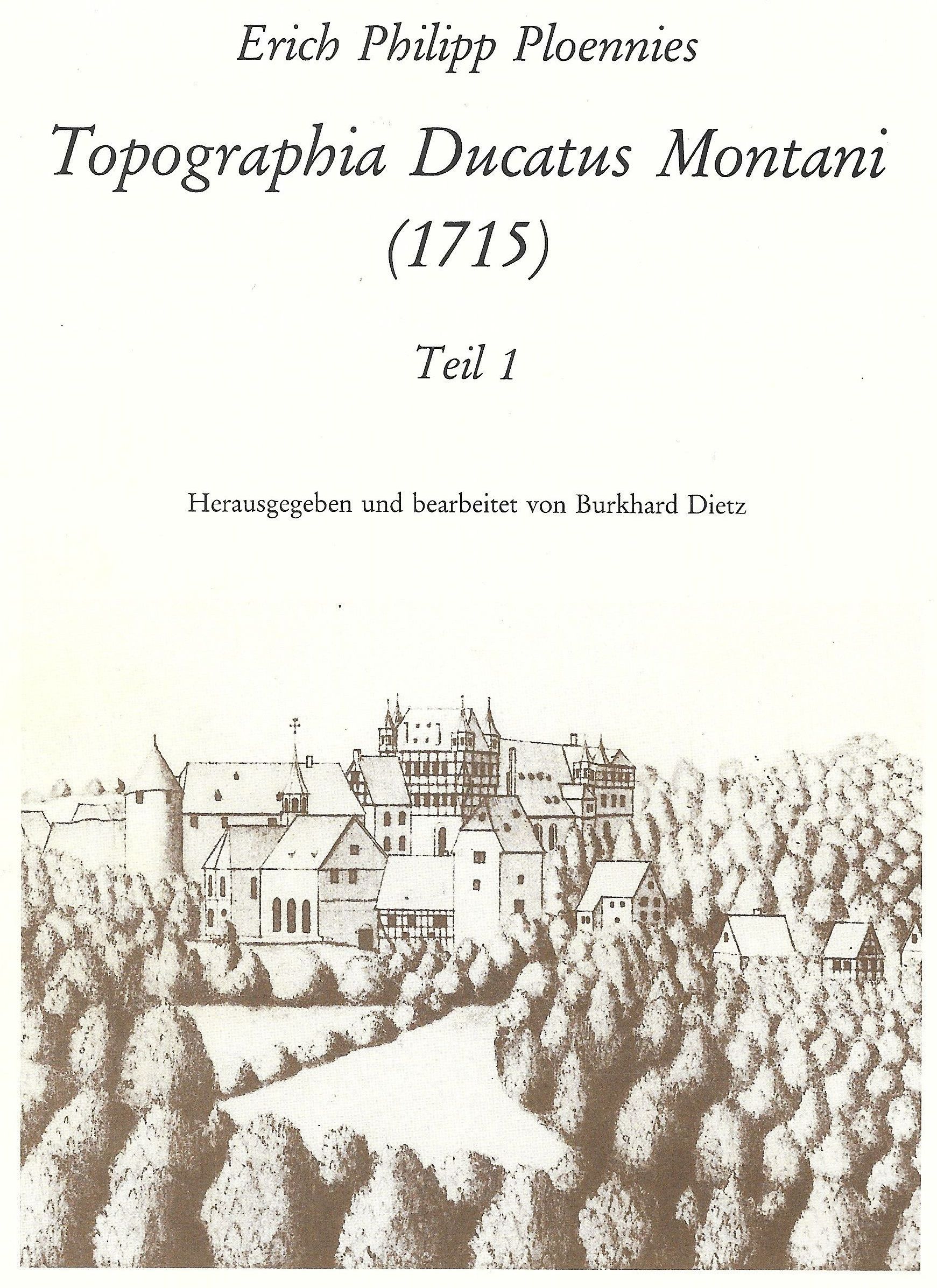 Topographia Ducatus Montani - Band 1