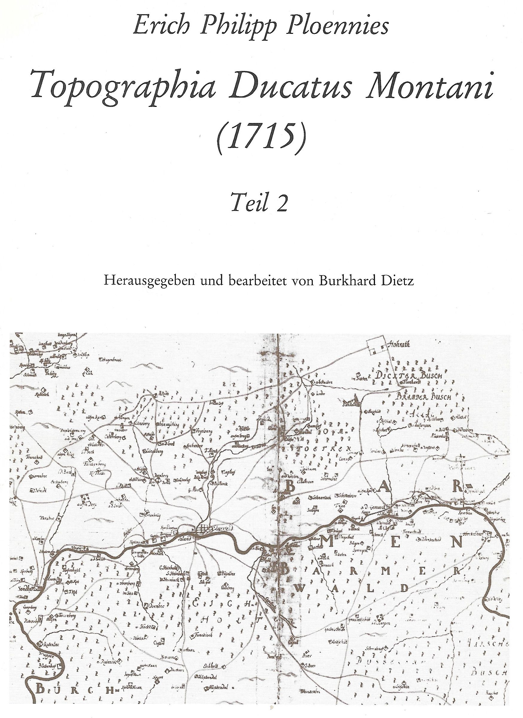 Topographia Ducatus Montani - Band 2