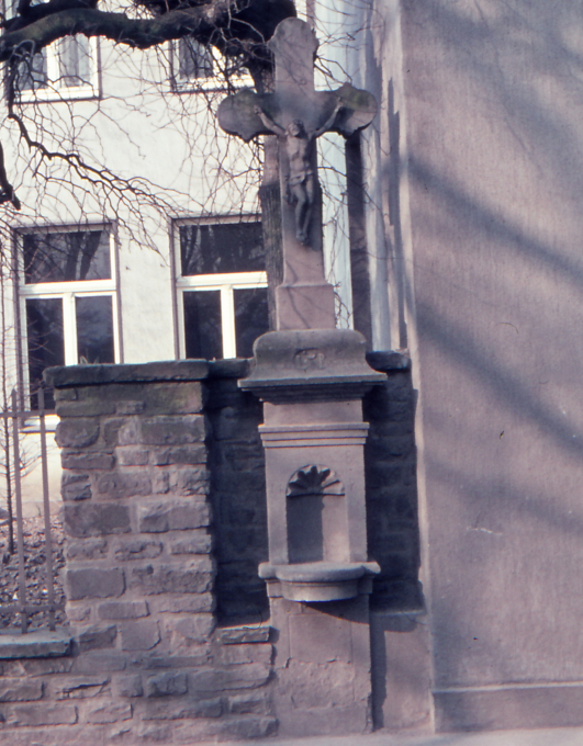 Wegekreuz am Eisenbahnerheim