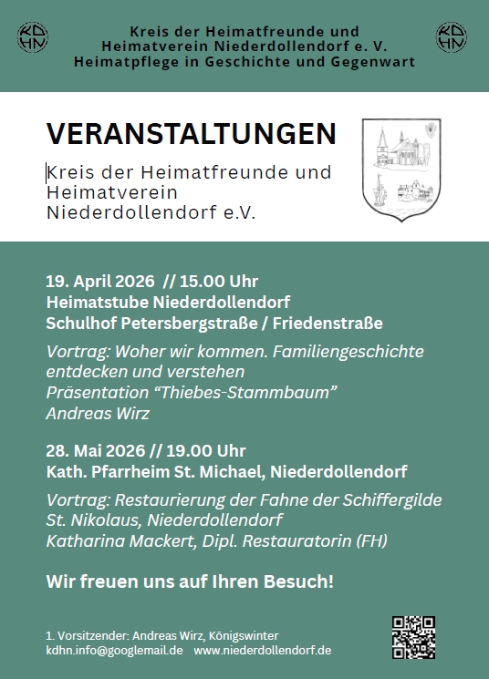 Plakat KdHN Veranstaltungen