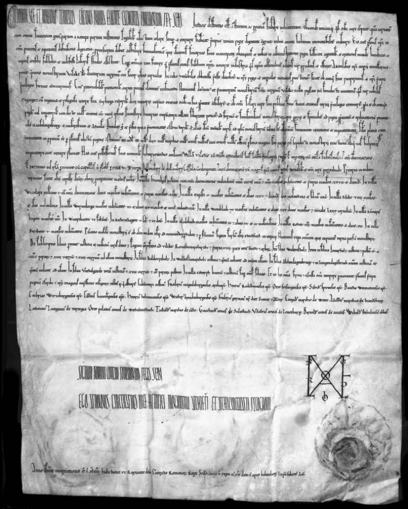Urkunde von 1144