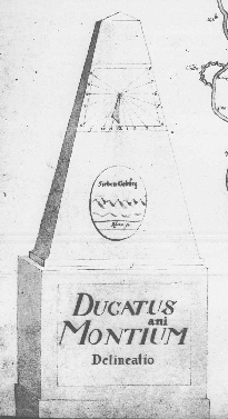 E. P. Ploennies - Ducatus Montium - Aussschnitt