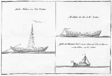 Lahn-Nachen, Moselkain und Wasserpost-Schiff
